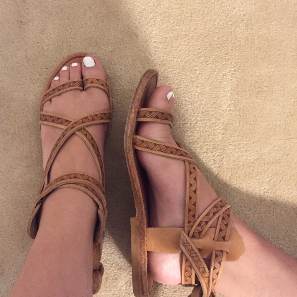 Free people x farylrobin strappy sandal